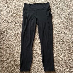Black High-Waisted Leggings